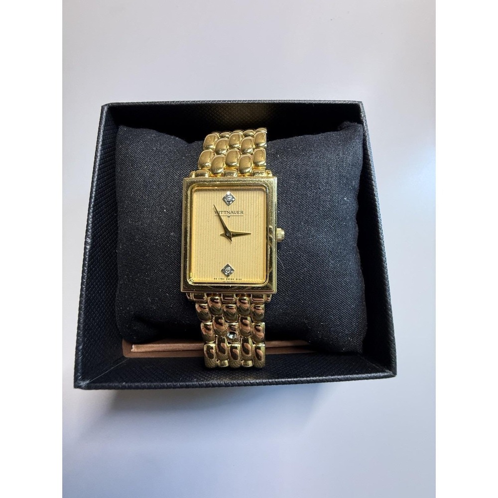 Wittnauer Watch Diamond Accent  Mens Wrist Watch Quartz